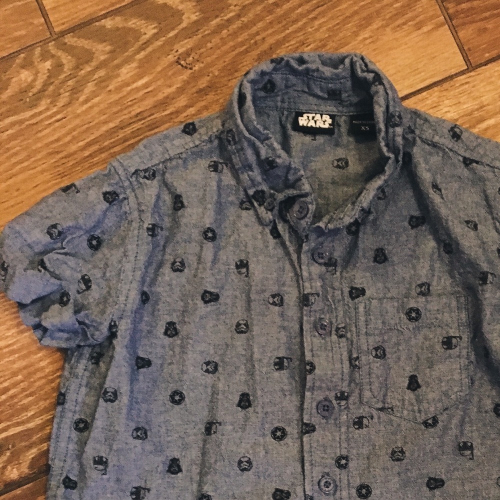 Child’s Star Wars Button Down